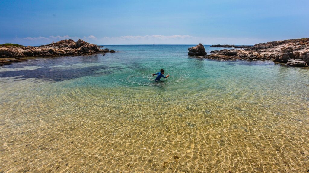 The sea of Sardinia