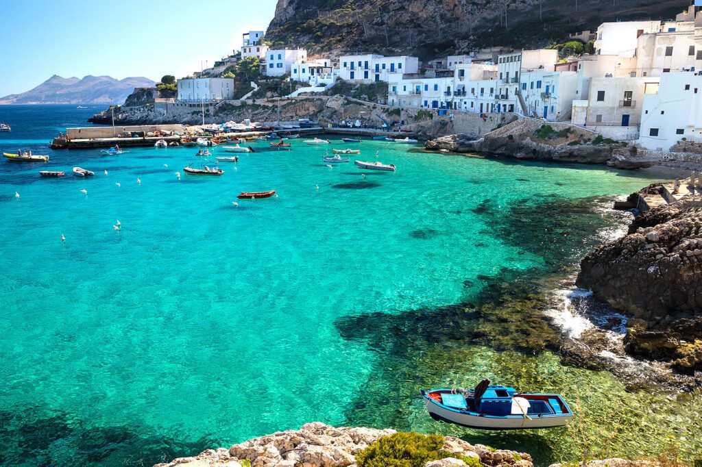 Favignana in Sicily