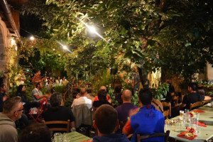 A gourmet dinner in Santu Lussurgiu

