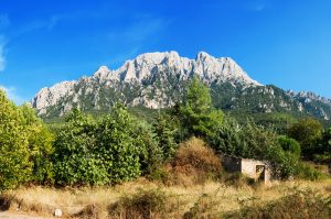 The top of Supramonte in Punta Corrasi
