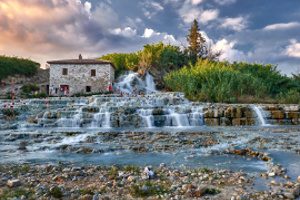 Saturnia thermal baths
