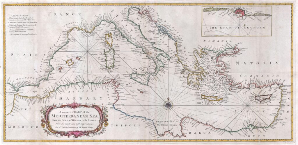 Mediterranean Map