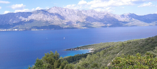 Dalmatian coast landscape