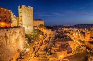 Dinner in Cagliari downtown
