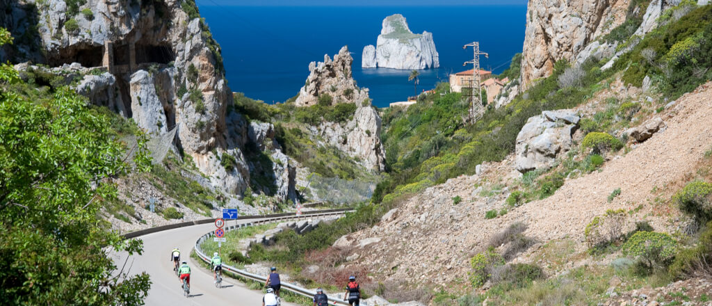 The west coast of Sardinia Cycle Tour main pictures