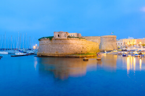 Charming towns of Gallipoli and Otranto