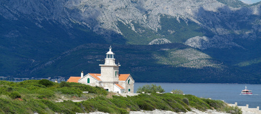 Sukuraj island in Hvar